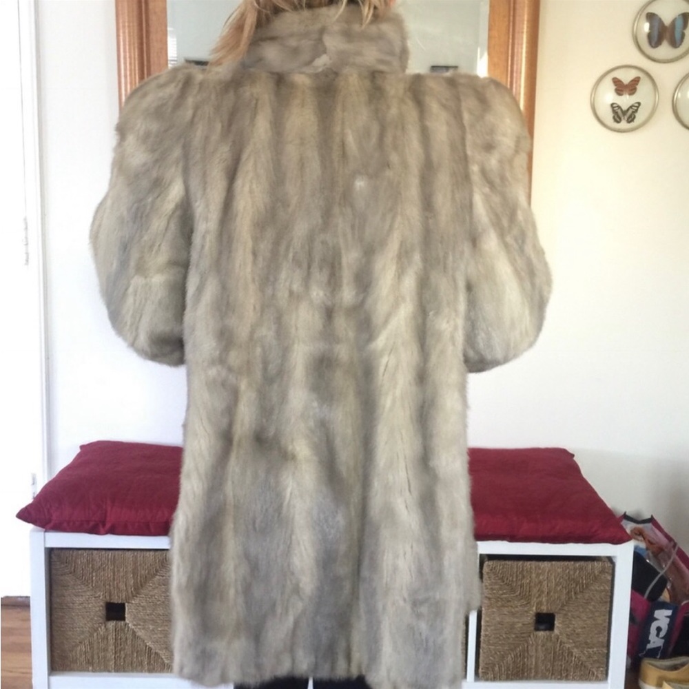 Minik real fur coat S/M/L very good condition